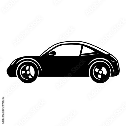 Stunning Car Silhouettes: Enhance Your Designs with Minimalist Automotive Art