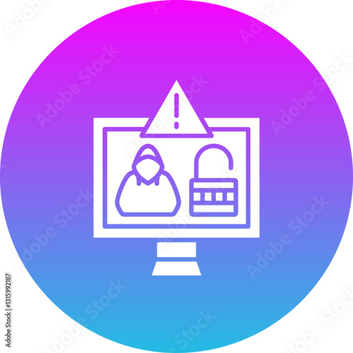 Cyber attack Icon