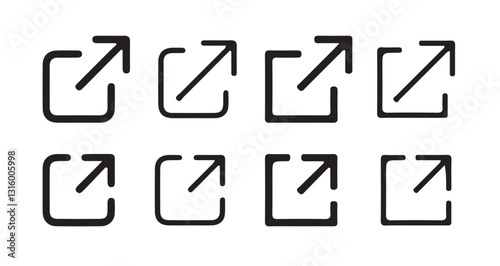 Free Download High-Quality Share Icon Set. Social Media Sharing Buttons. Flat and  Minimalist Design.black vector icon. vector illustration eps 10. - GFXLoad