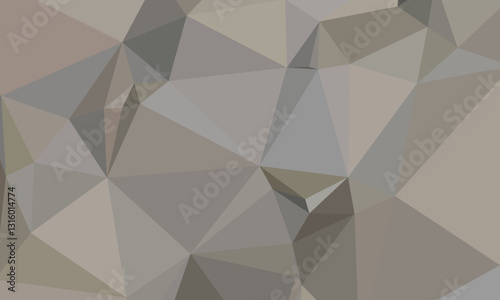 An elegant grey triangular mosaic vector design background, where triangles converge in perfect harmony, creating a dynamic, abstract pattern that exudes both sophistication and contemporary flair.