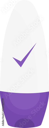 female deodorant women cartoon vector illustration