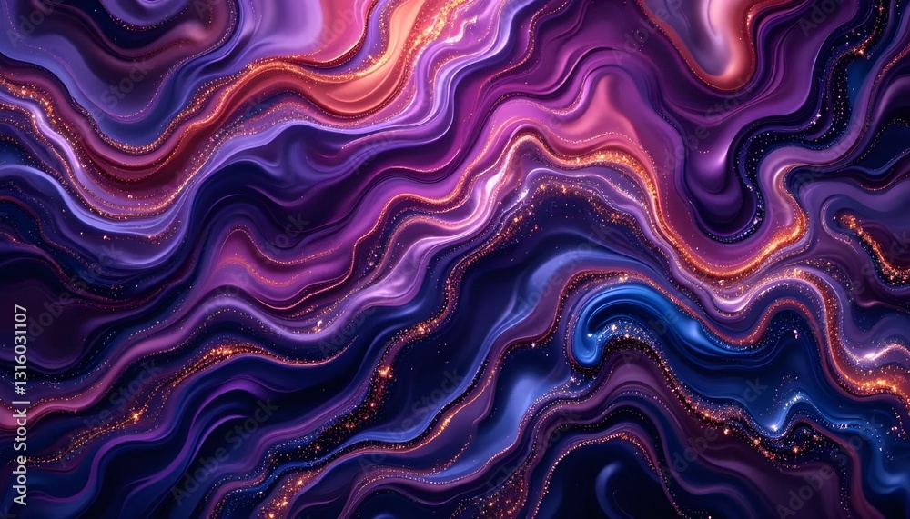 Fototapeta premium Abstract Colorful Wavy Texture