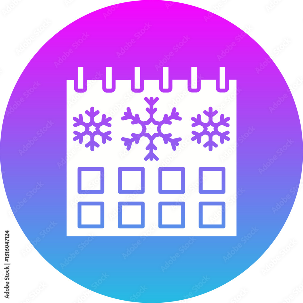 Naklejka premium Calendar Icon