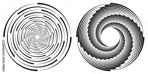 Hand drawn circle line sketch set. Vector circular doodle round circle for message note sign design element.