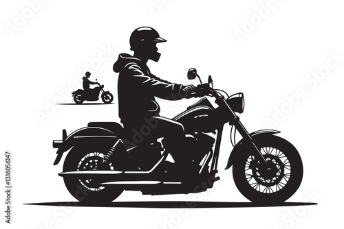 retro motorbike, vintage motorbike, classic motorcycle, motorcycle silhouette, old-school bike, biker culture, antique motorcycle, chopper silhouette, vintage ride, retro bike art, cafe racer, bobber 