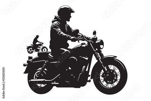 retro motorbike, vintage motorbike, classic motorcycle, motorcycle silhouette, old-school bike, biker culture, antique motorcycle, chopper silhouette, vintage ride, retro bike art, cafe racer, bobber 