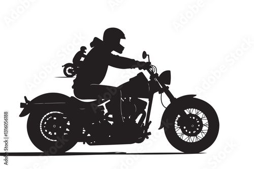 retro motorbike, vintage motorbike, classic motorcycle, motorcycle silhouette, old-school bike, biker culture, antique motorcycle, chopper silhouette, vintage ride, retro bike art, cafe racer, bobber 