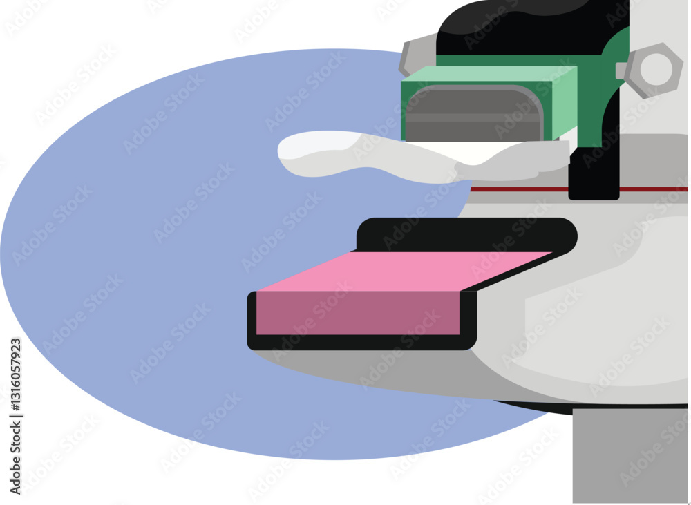 Obraz premium mammogram machine to screening for breast lump