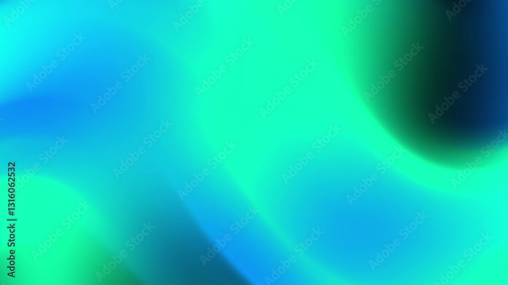 Blue green gradient suitable for backgrounds, wallpapers, digital designs, presentations, and social media posts with a serene color palette.