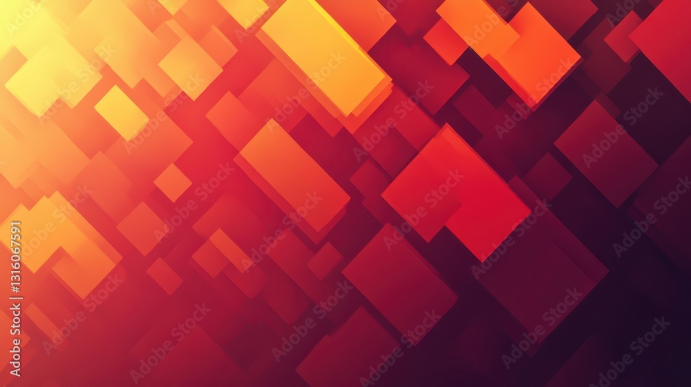 Ethereal Autumn Gradient Background with Triangle Pattern Ethereal Autumn Gradient Background with Triangle Pattern