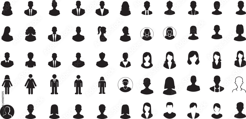 Minimalist User Icons Minimalist User Icons