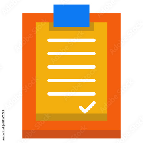Planning flat icon