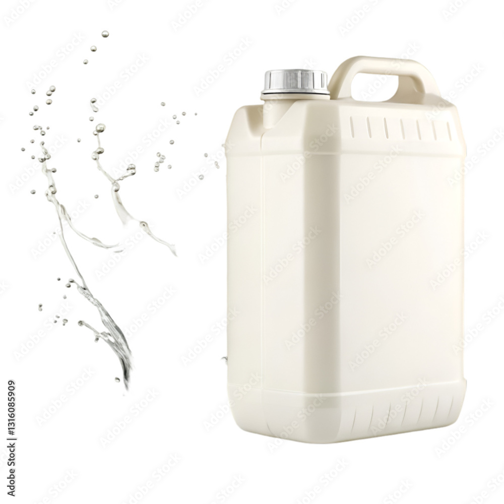 Blank big cold aluminum beer can with drops, 500 ml Blank big cold aluminum beer can with drops, 500 ml