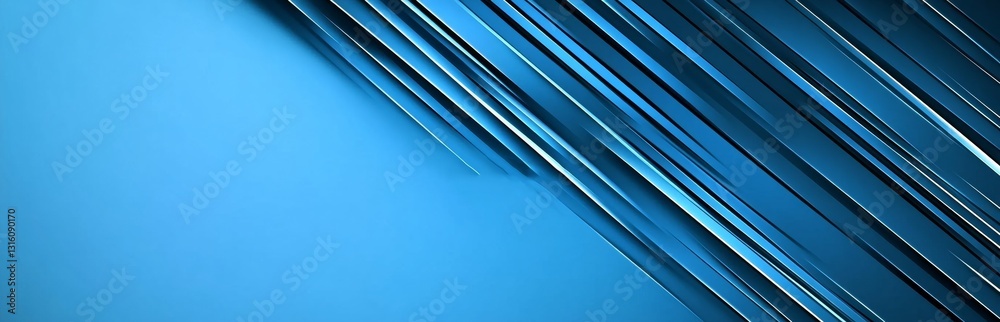 Obraz premium Abstract Blue Diagonal Lines Background Texture Perfect for Modern Geometric Design ProjectsUsing a Variety of Patterns and Colors for a Visual Appealing Design Style.Suitable for Graphic, Geometric