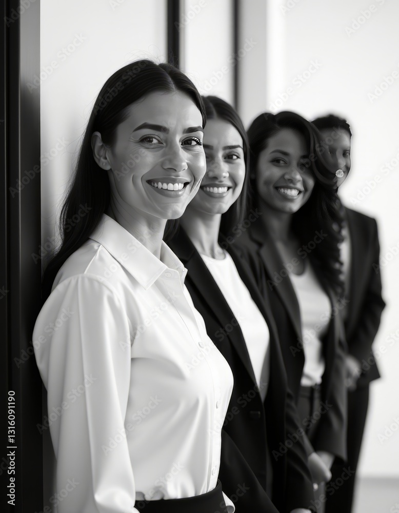 Portrait of standing in row smiling diverse team looking at camera happy multiethnic corporate staff young specialists company representatives bank workers photo shoot hr agency recruitments diverse p Portrait of standing in row smiling diverse team looking at camera happy multiethnic corporate staff young specialists company representatives bank workers photo shoot hr agency recruitments diverse p