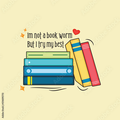 Stack of Books vector