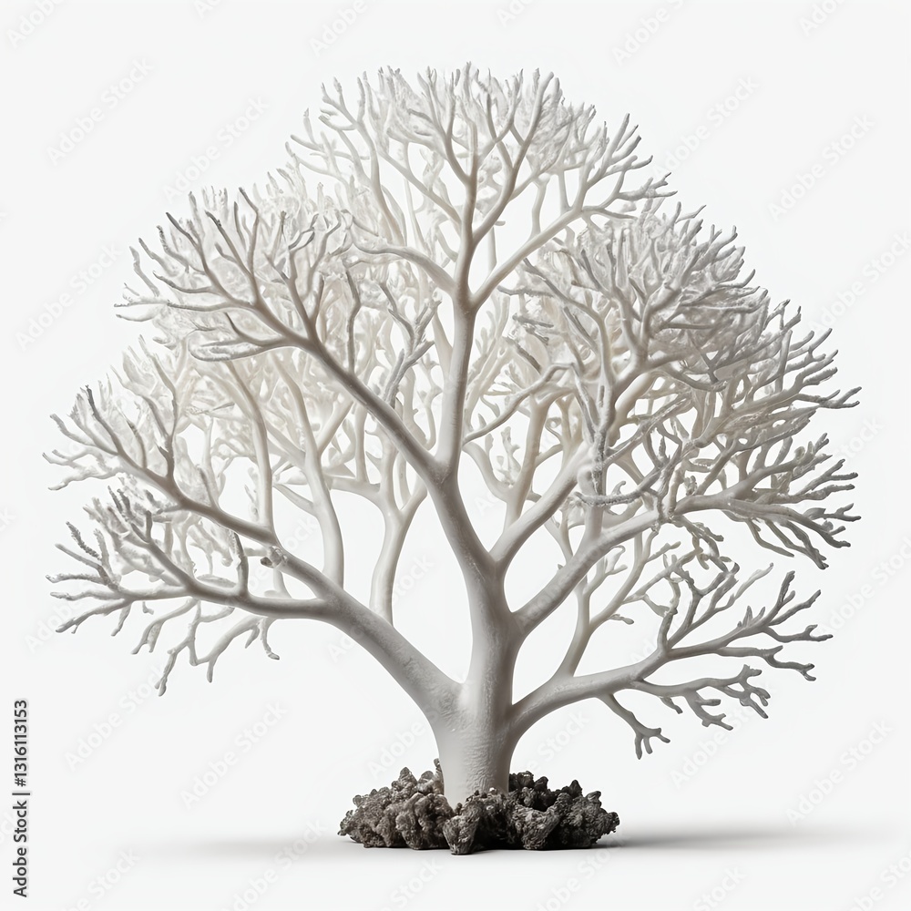 Fototapeta premium White Coral Tree Decor