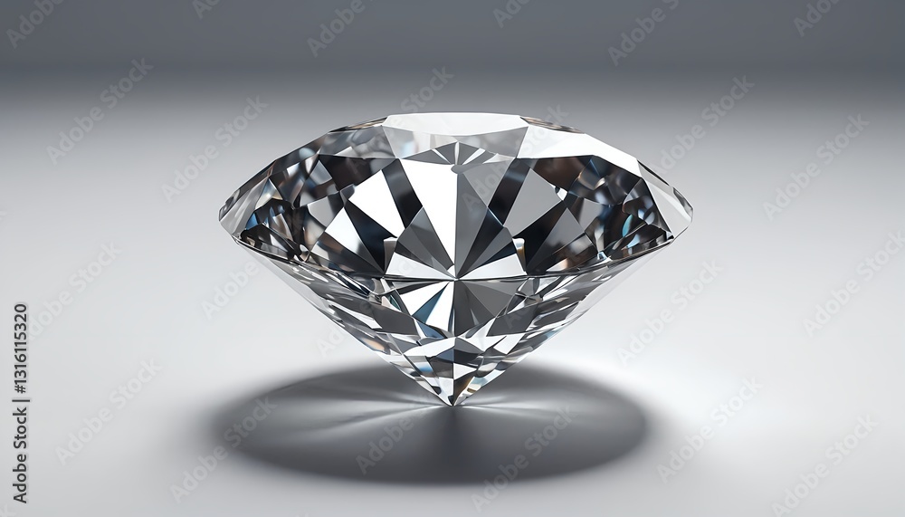 Fototapeta premium Sparkling Diamond Gemstone