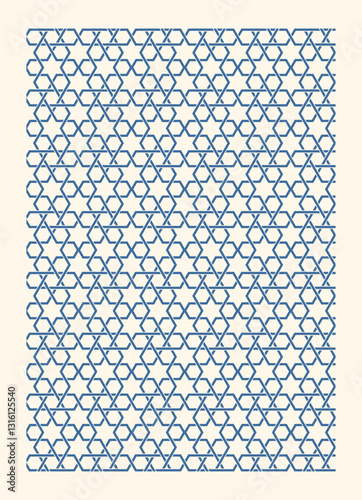 Islamic border, pattern design element vector illustration. Set of Kazakh ornamental elements, national ornament, isolated background, decorative frames, seamless borders. Islamic oriental style