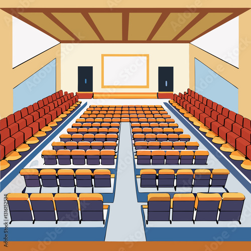modern university lecture hall 