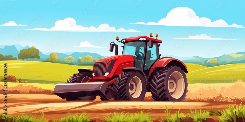 Fototapeta premium Harvesting banner