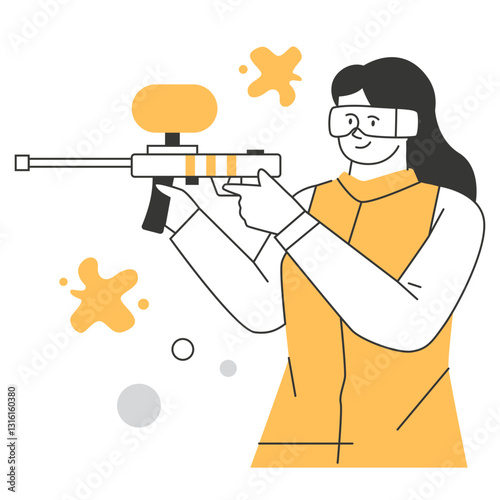 Women Sport Character Illustration