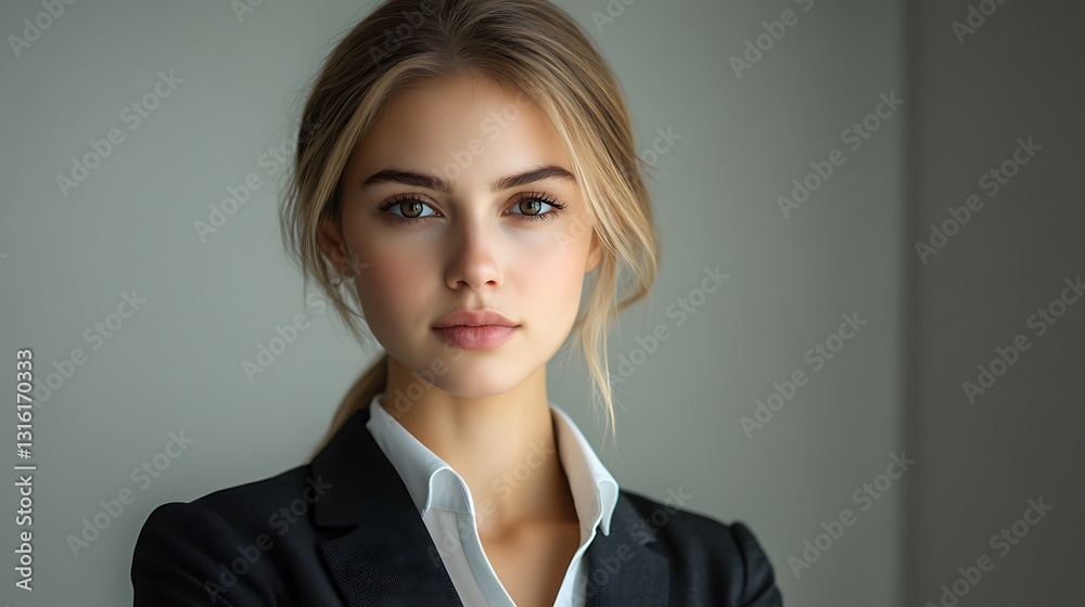 Confident Young Businesswoman Portrait Confident Young Businesswoman Portrait