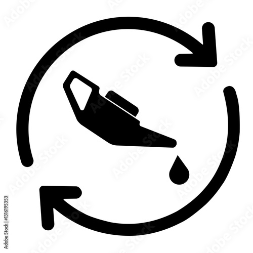 Oil change icon