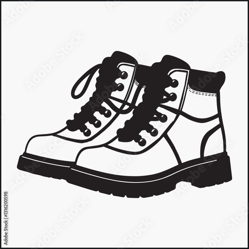 silhouette of a Boots