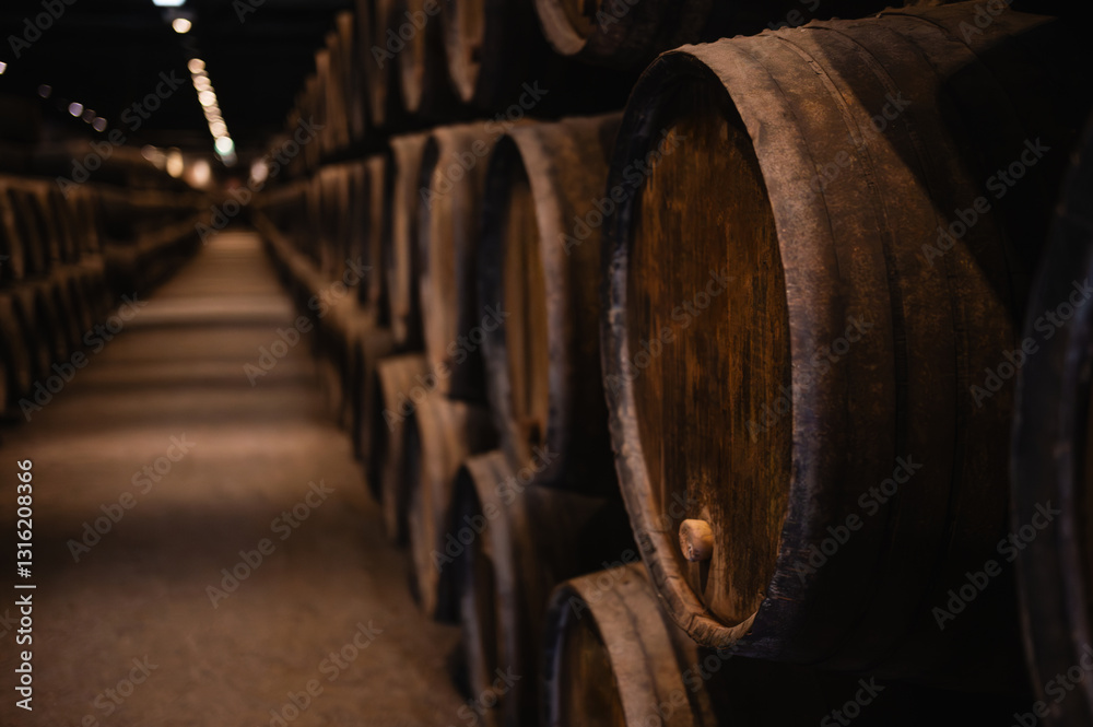 Fortified Wine Production: Storage Barrels in Portuguese Winer Fortified Wine Production: Storage Barrels in Portuguese Winer