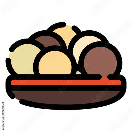 onion ring icon