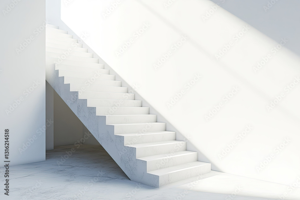 Ultra Quality Image of Indoors Stairs Isolated on White Background 3D Rendering Illustration Ultra Quality Image of Indoors Stairs Isolated on White Background 3D Rendering Illustration
