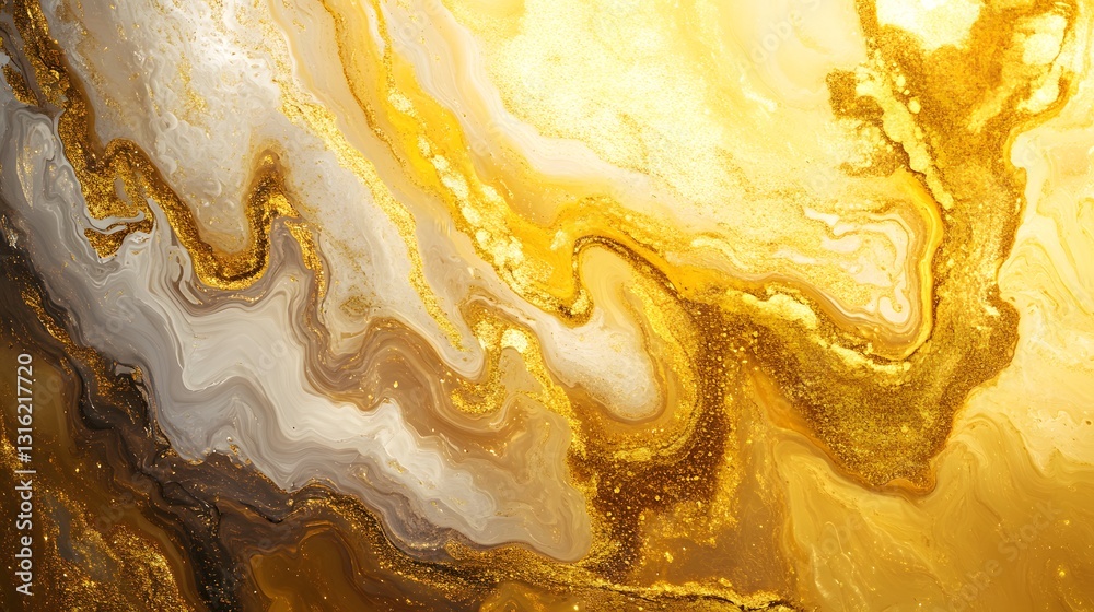 A luxurious background with golden metallic liquid effects, symbolizing modern elegance and creative design A luxurious background with golden metallic liquid effects, symbolizing modern elegance and creative design