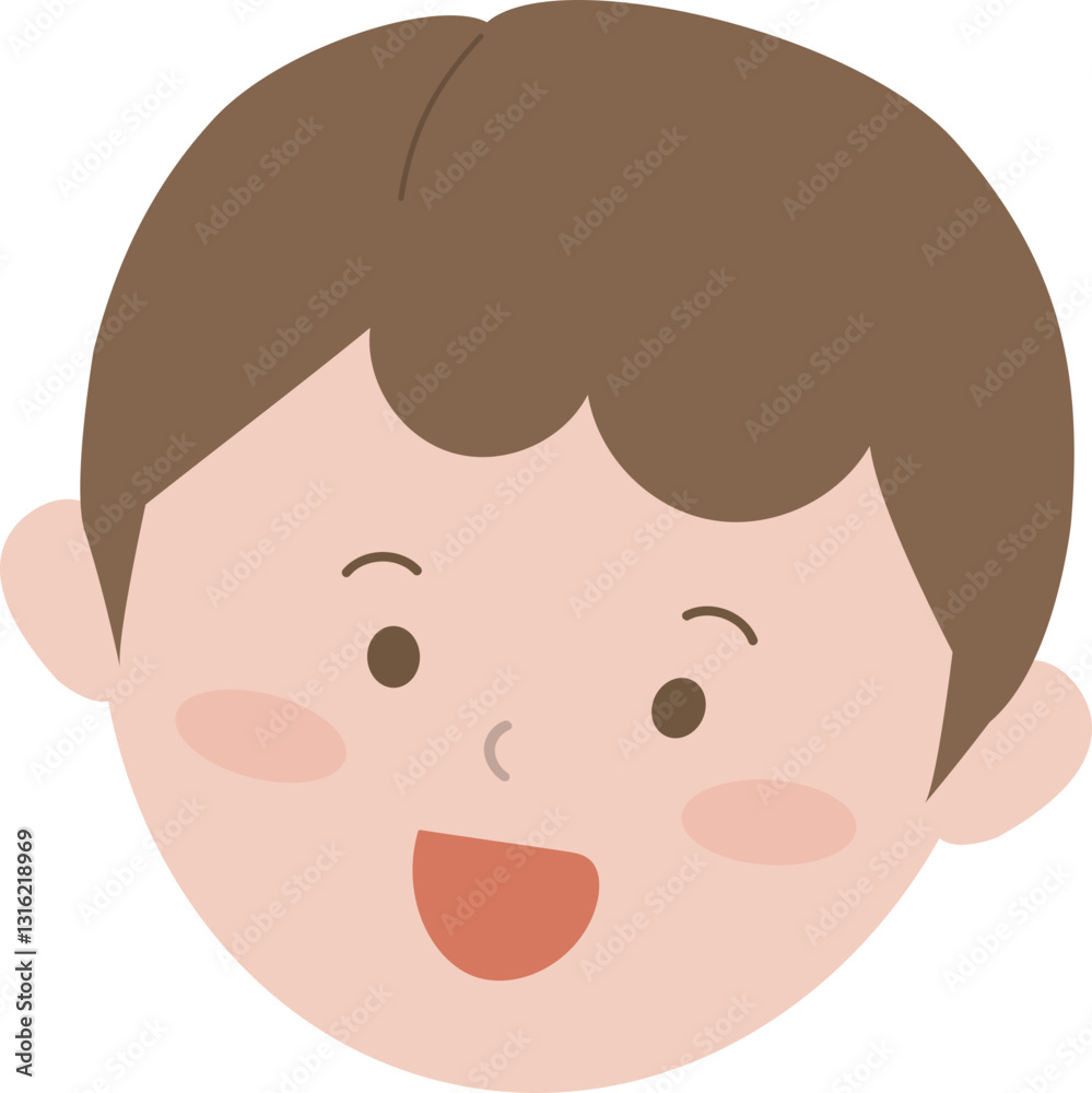 귀여운 아이 얼굴 귀여운 아이 얼굴