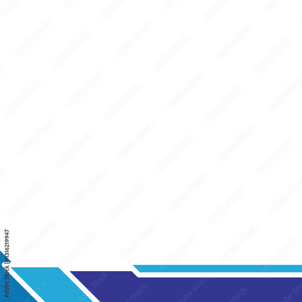 Obraz premium Business Footer