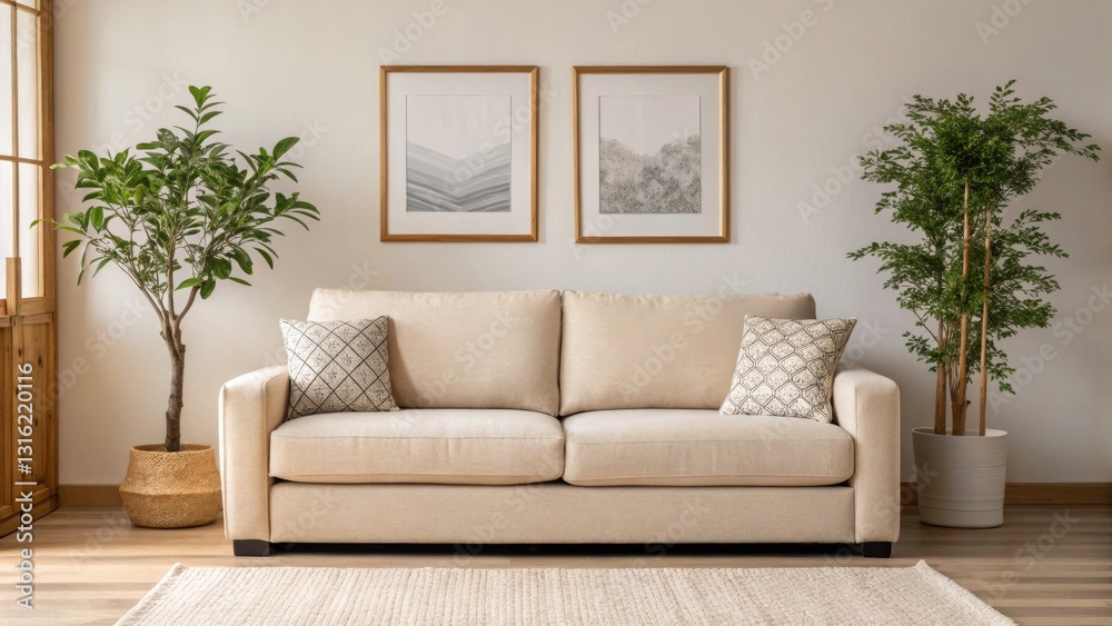 Fototapeta premium minimalist, house, design, architecture, clean, lines, decluttered, 