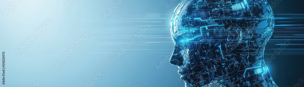 Shadowy Hacker with AI Technology in Cyber Security Theme Representing Digital Control Shadowy Hacker with AI Technology in Cyber Security Theme Representing Digital Control