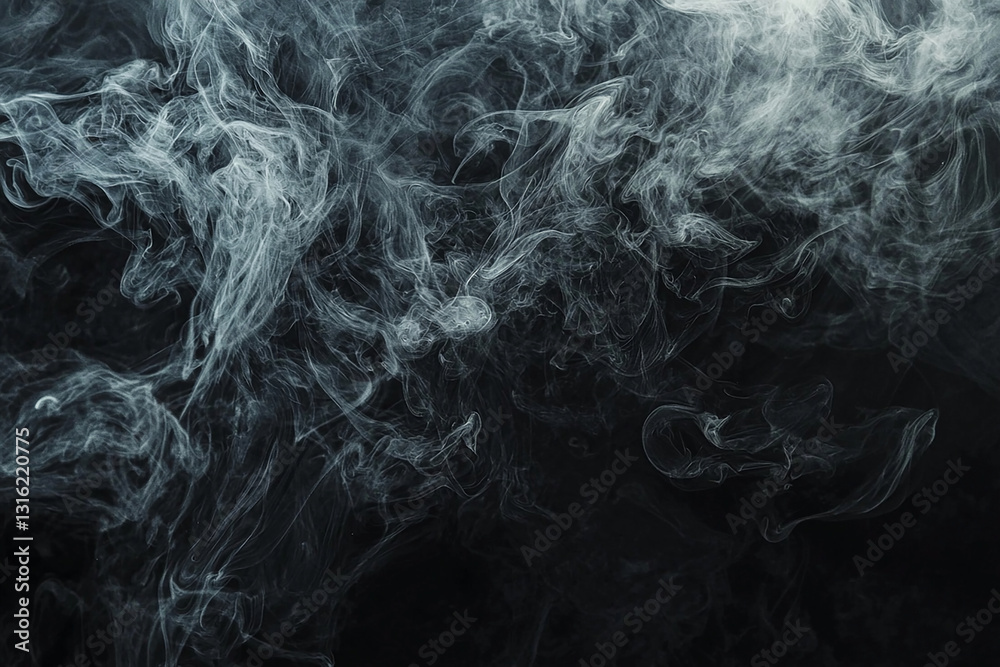 Obraz premium Ultra-realistic matte black