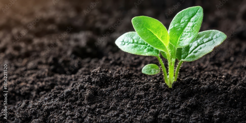 Naklejka premium Gardening banner