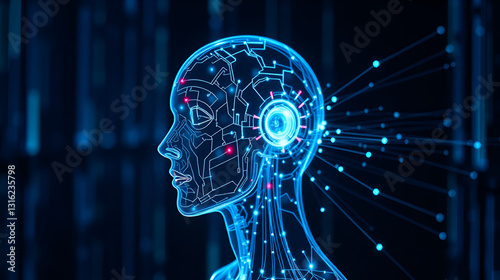 humanized artificial intelligence in a digital hologram