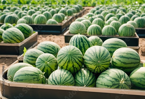 watermelons at the market
