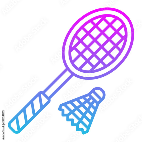 Badminton Icon