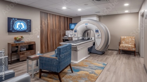 Modern MRI Room with Waiting Area photo