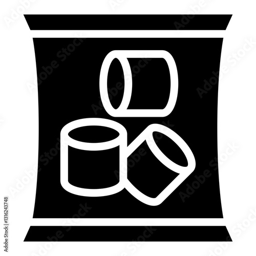 Marshmallow Vector Design Icon Style