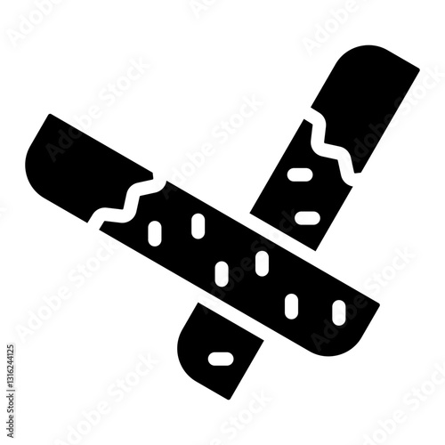 Nougat Vector Design Icon Style
