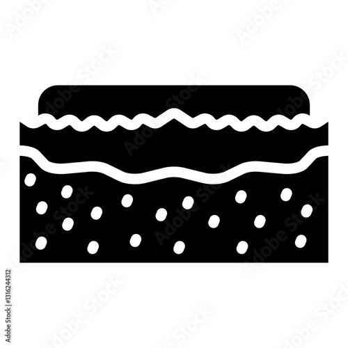 Rice Krispie Treat Vector Design Icon Style