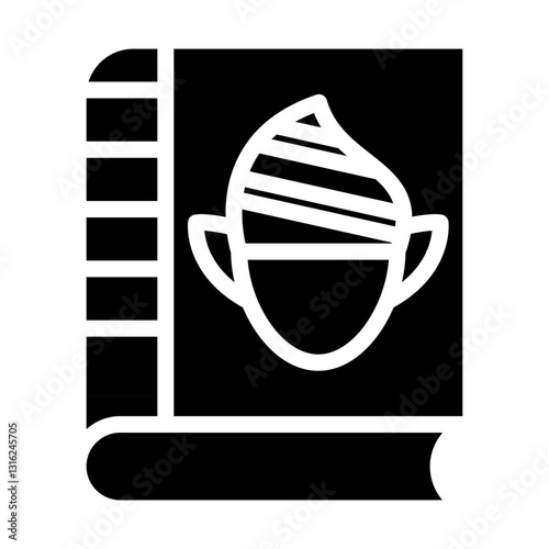 Elven Book Vector Design Icon Style