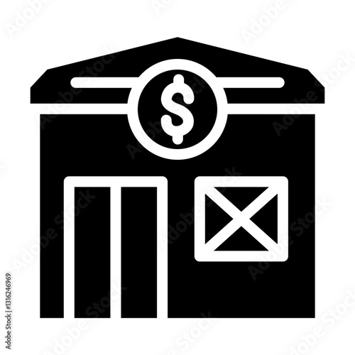 Mortgage loan Vector Design Icon Style