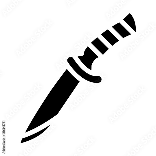 Carving knife Vector Design Icon Style