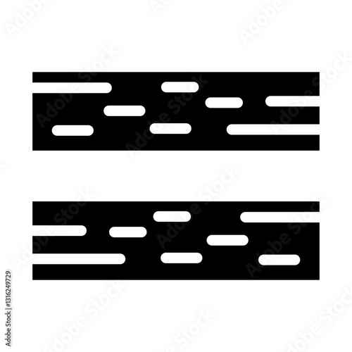 Softwood timber Vector Design Icon Style
